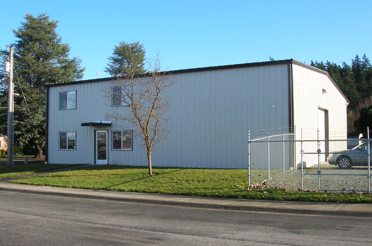 Exterior of Ackermann Electric Company in Mt. Vernon, WA